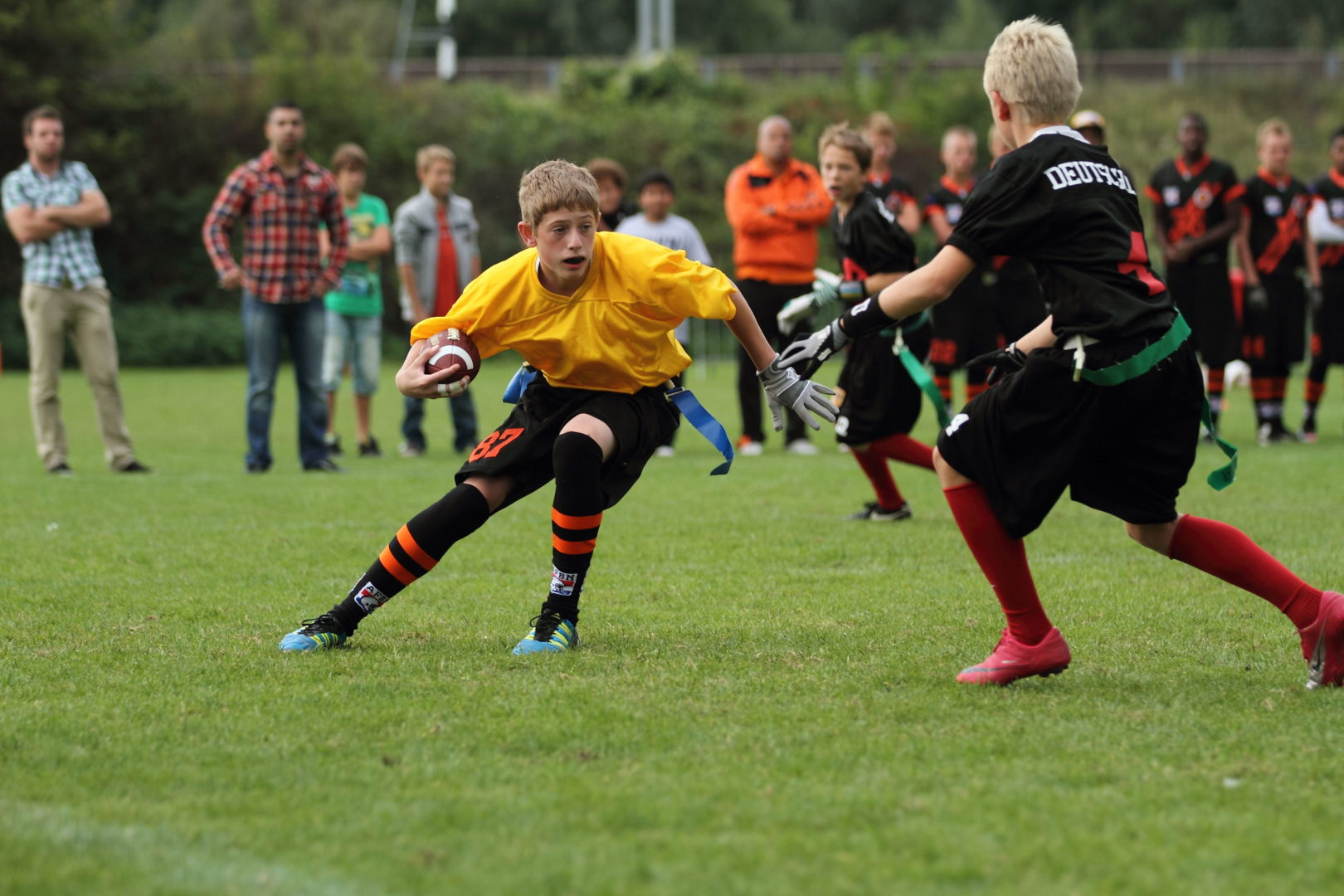Wat is Flagfootball? FlagFootball.nl