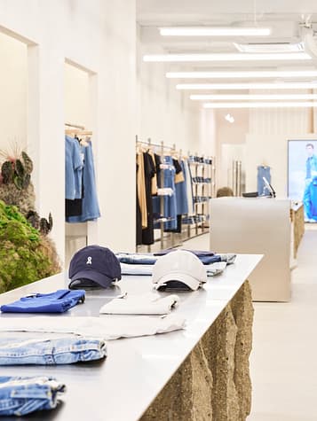 Sustainable fashion store