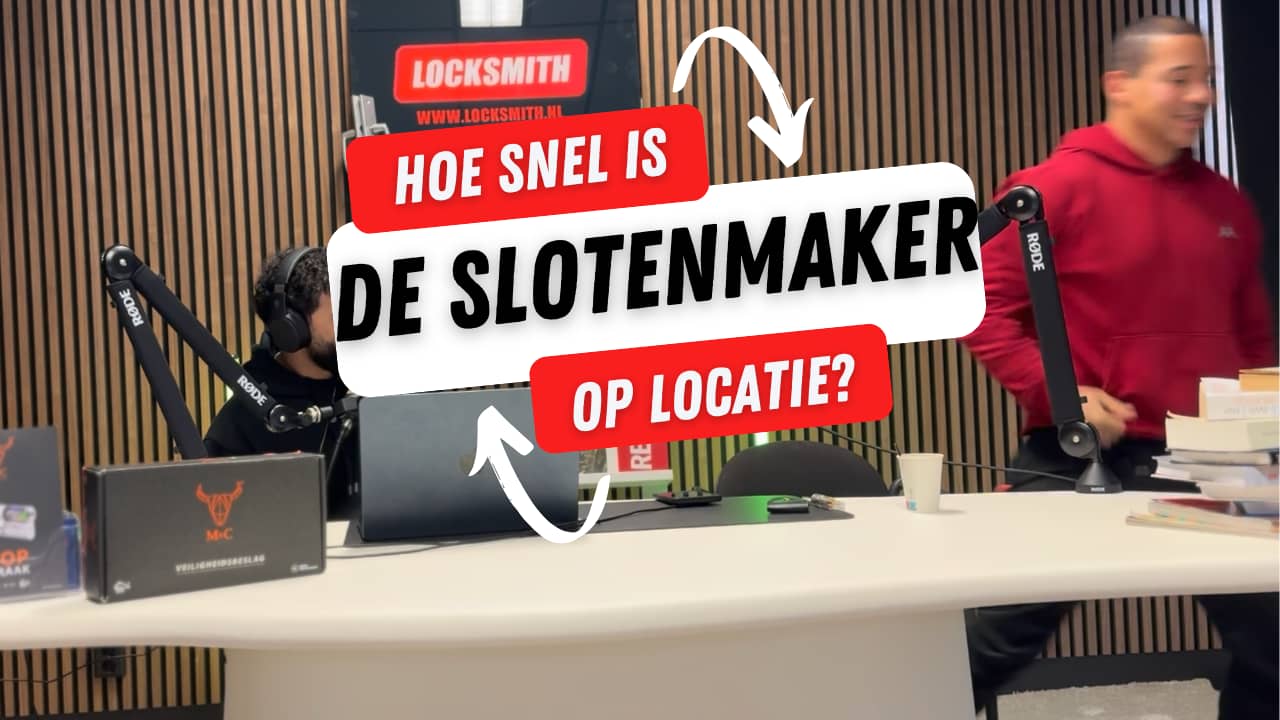 Podcast over snelheid slotenmaker service