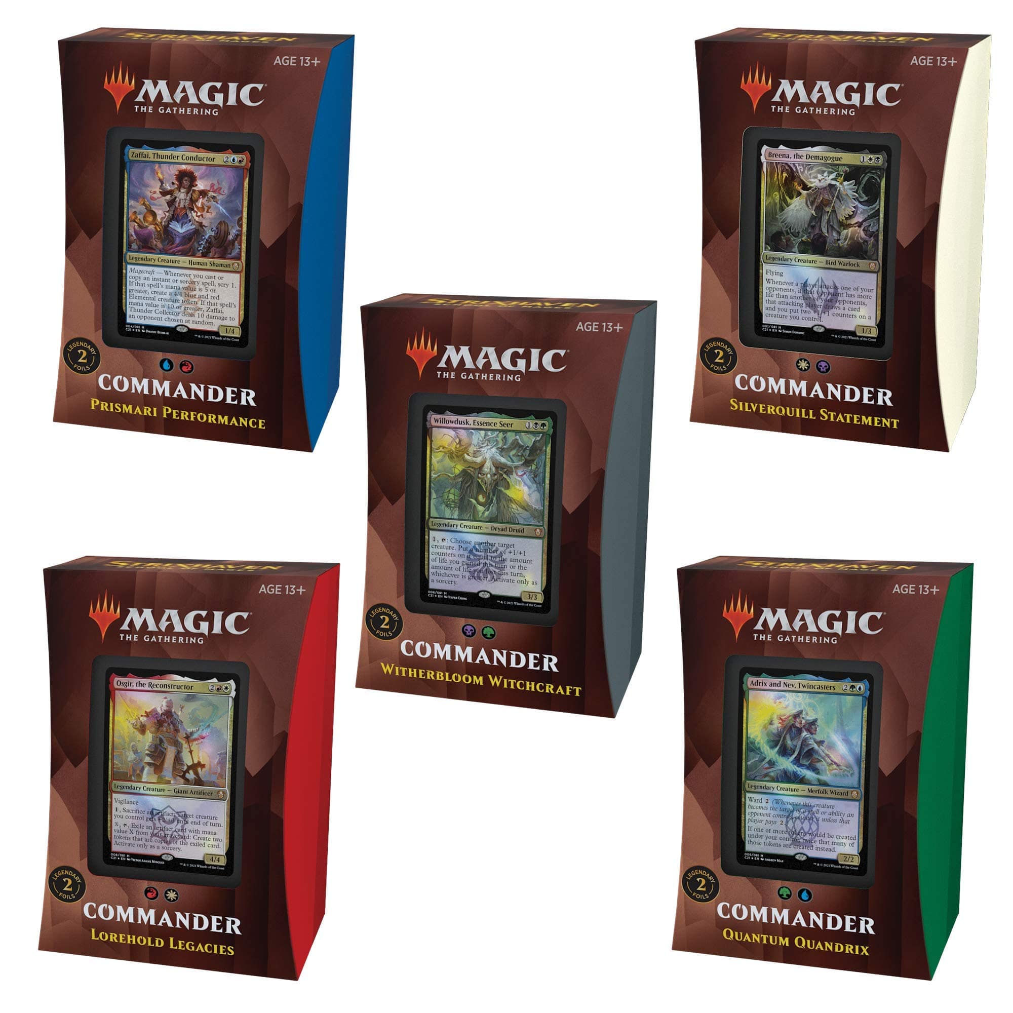 Commander Strixhaven School of Mages (set van 5 decks) GoodGame Store