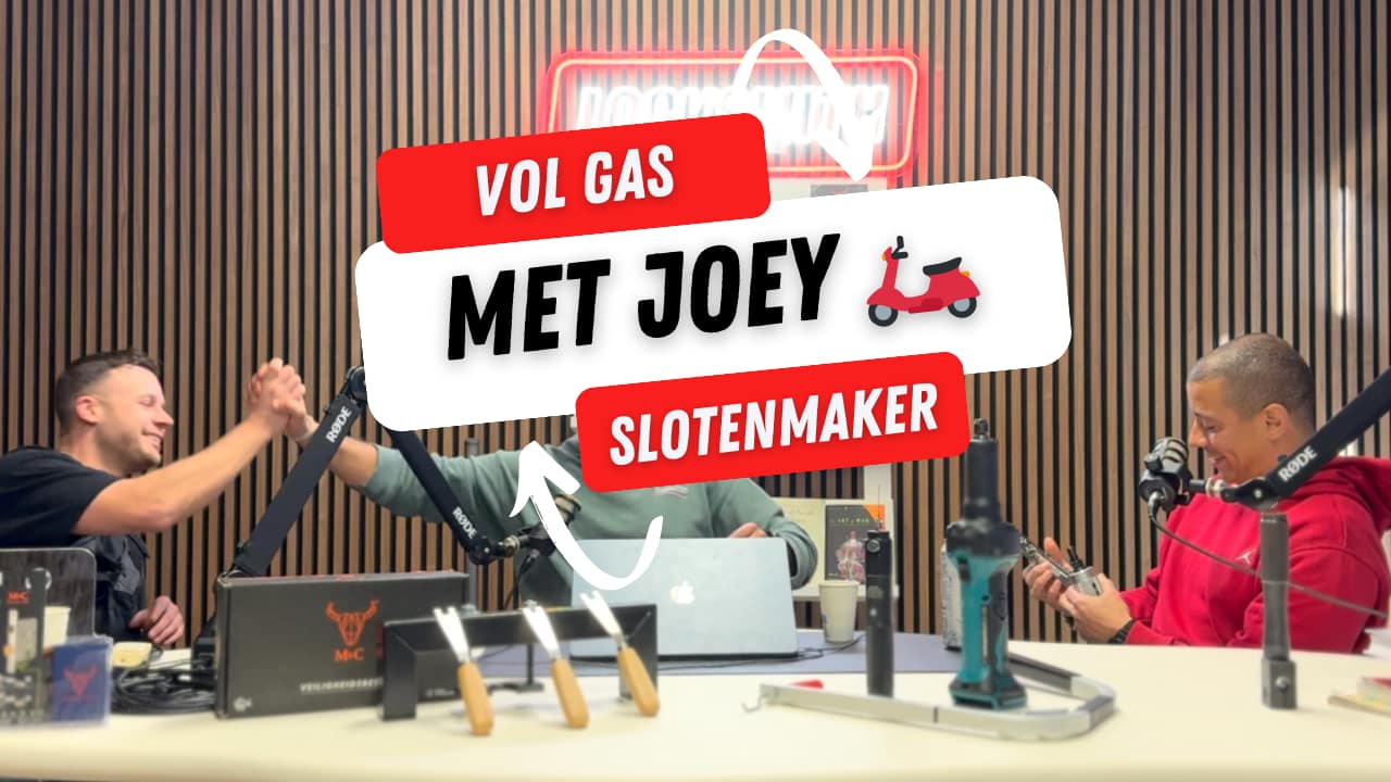 Locksmith Podcast over locksmith opleiding met Joey van Volgas met Joey!