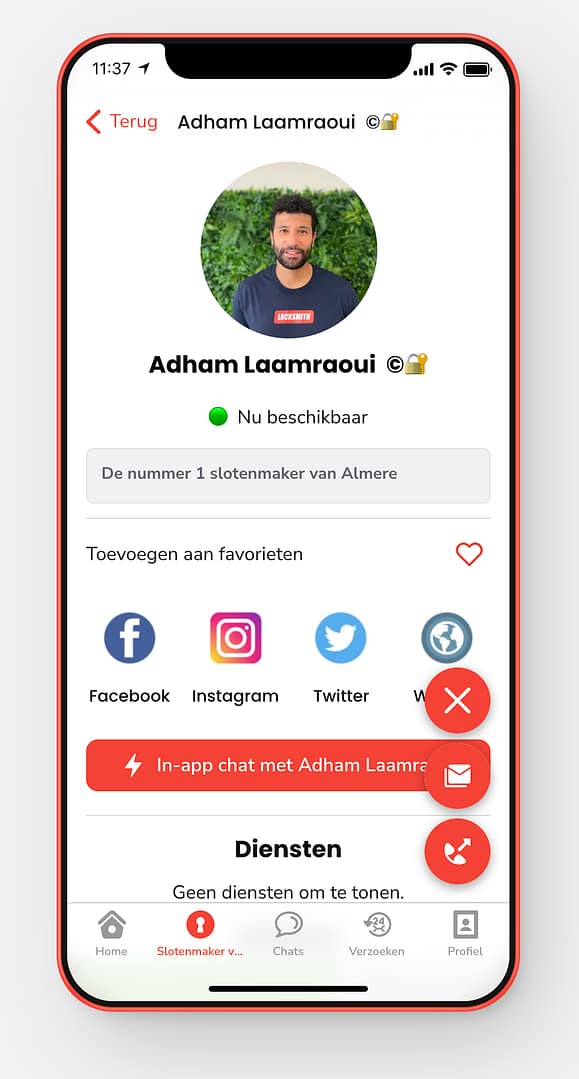locksmith.nl app