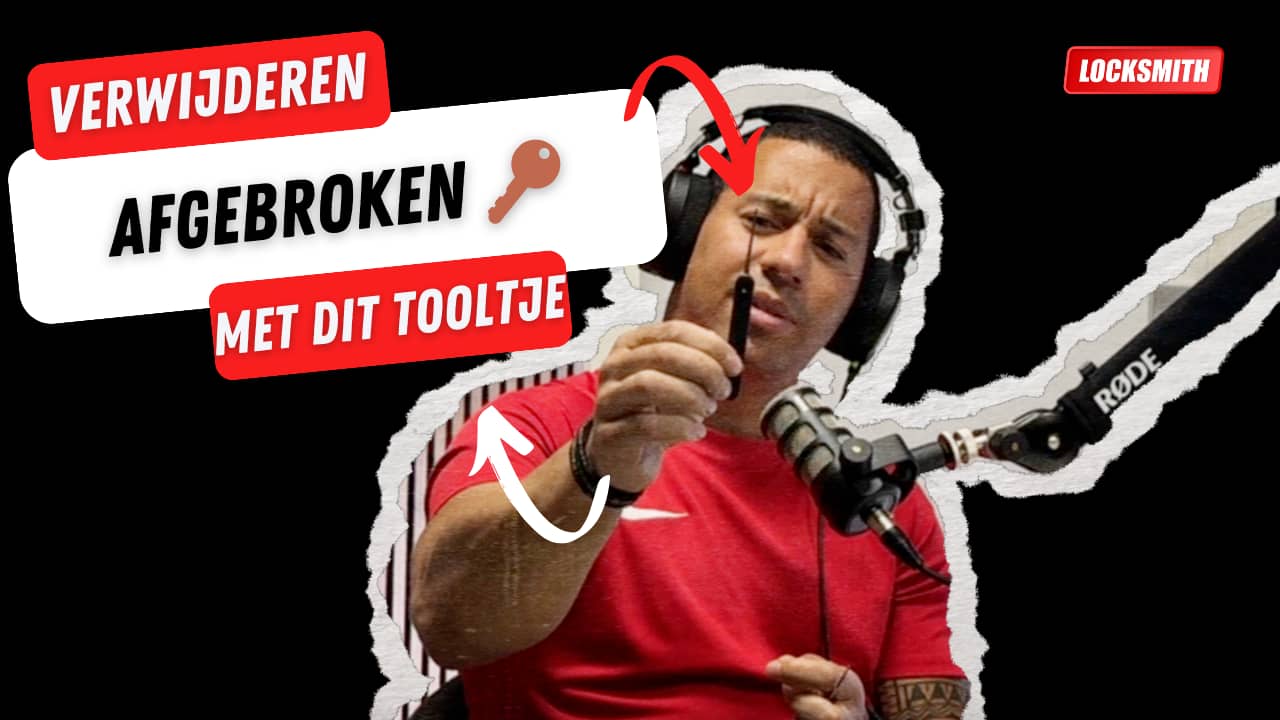 afgebroken sleutel repareren