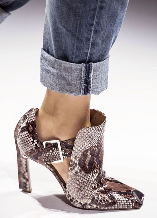 Snake skin bootie (3)