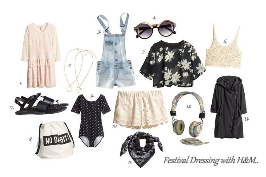 H&M festival dressing TESSTED SM