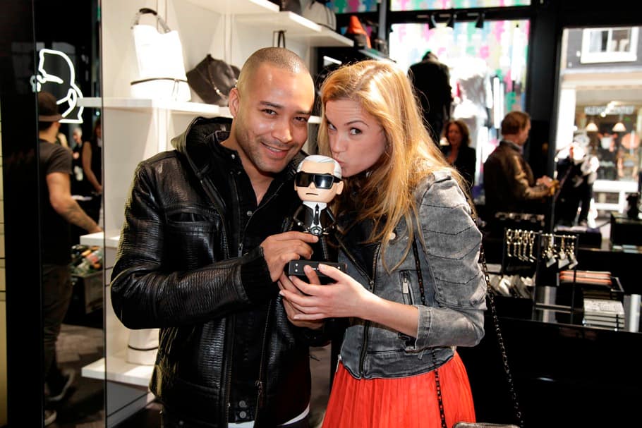 KARL LAGERFELD STORE OPENING AMSTERDAM 2013