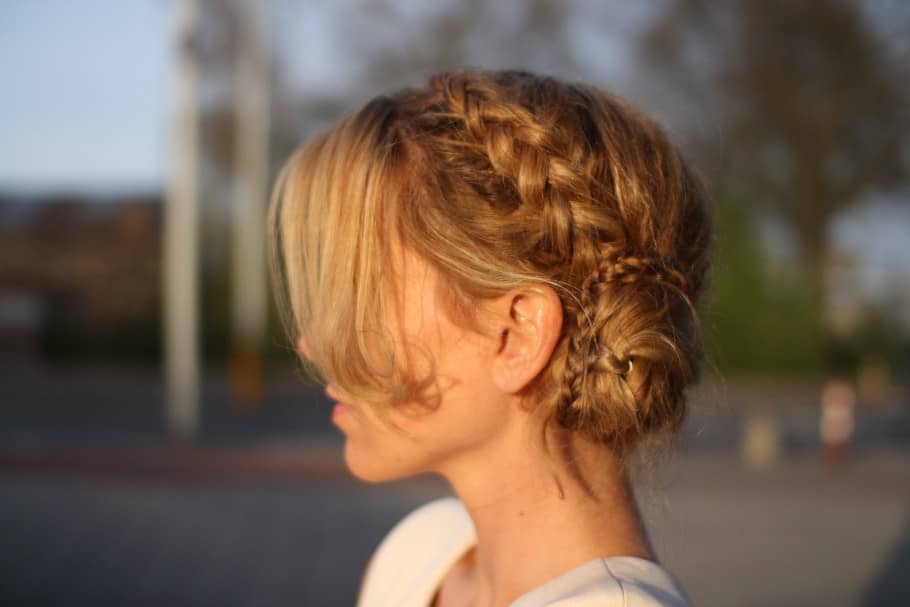 Braided updo Tessted4