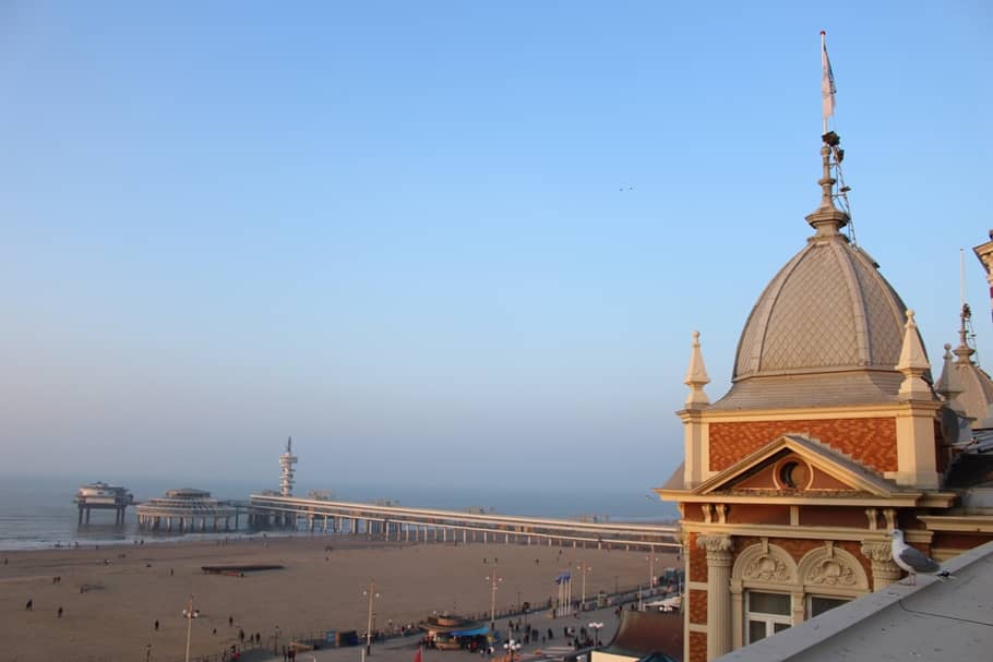 scheveningen uitzicht kurhaus