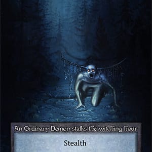 Image of the single card: Dead of Night Demon - Beta (B)