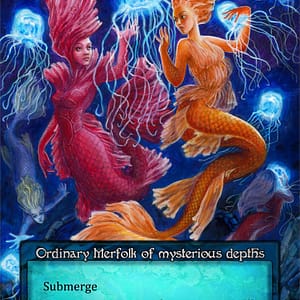 Image of the single card: Deep-Sea Mermaids - Beta (B)