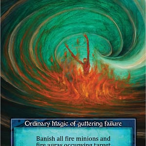 Image of the single card: Extinguish (Foil) - Beta (B)