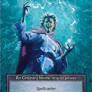 Image of the single card: Apprentice Wizard (Foil) - Beta (B)