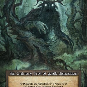 Image of the single card: Bosk Troll - Beta (B)
