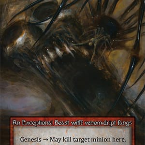 Image of the single card: Bane Widow - Beta (B)