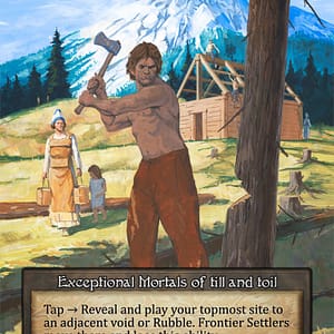 Image of the single card: Frontier Settlers - Beta (B)