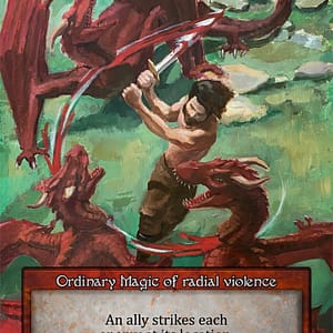 Image of the single card: Spin Attack - Beta (B)