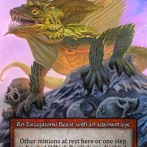 Image of the single card: Hillock Basilisk - Beta (B)