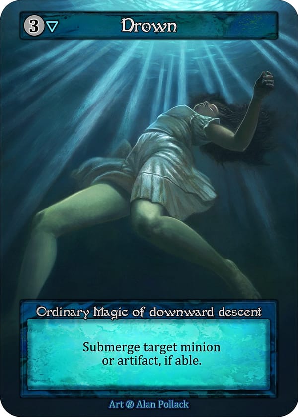 Image of the single card: Drown - Beta (B)