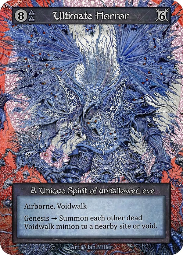Image of the single card: Ultimate Horror - Beta (B)