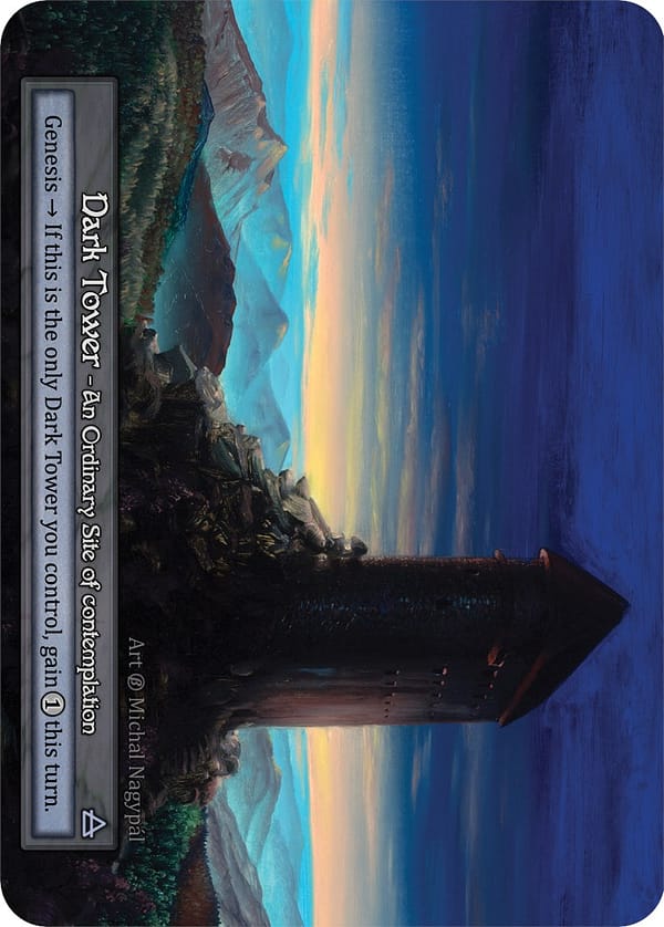Image of the single card: Dark Tower - Beta (B)
