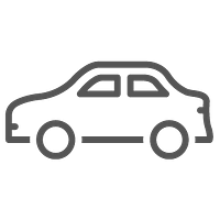 auto verhuur icon donker
