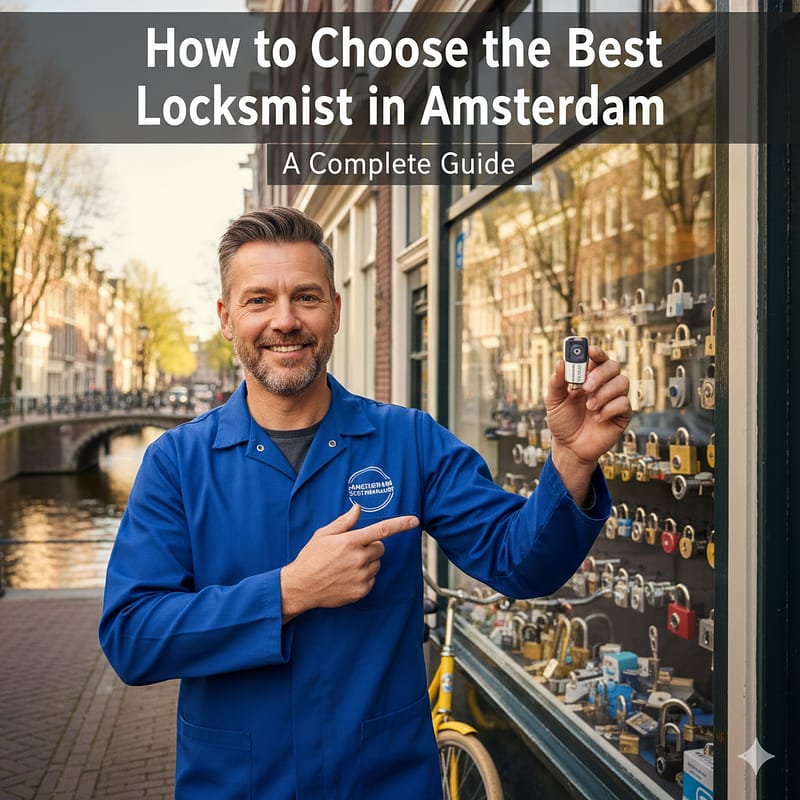 How to Choose the Best Locksmith in Amsterdam A Complete Guide