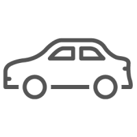 auto verhuur icon donker